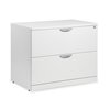 Officesource OS Laminate Lateral Files 2 Drawer Lateral File PL112WH